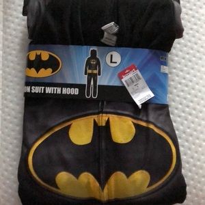 NWT Men’s Large Batman Onesie/Suit